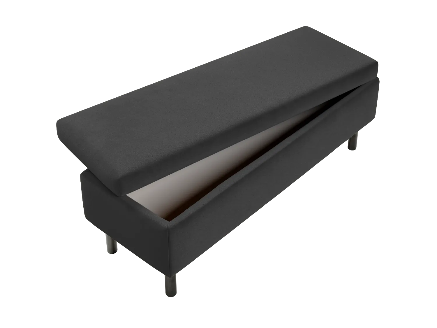 The Essential Storage Bench in Recycled Velvet