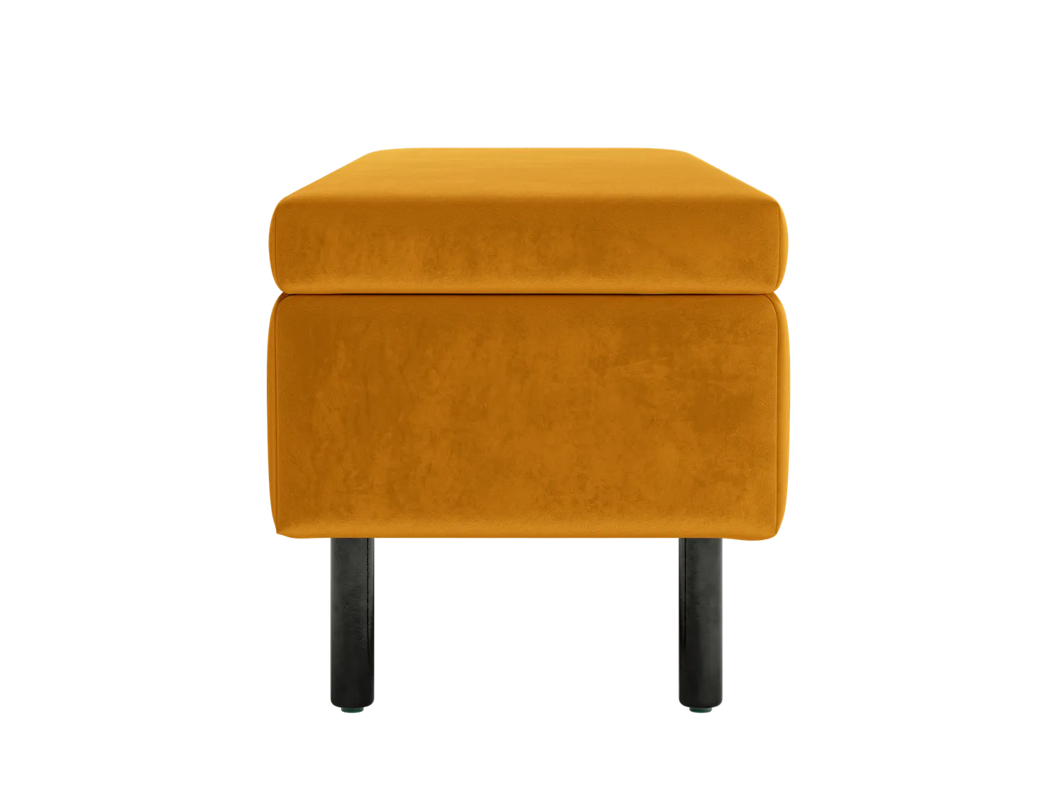 The Essential Storage Bench in Recycled Velvet