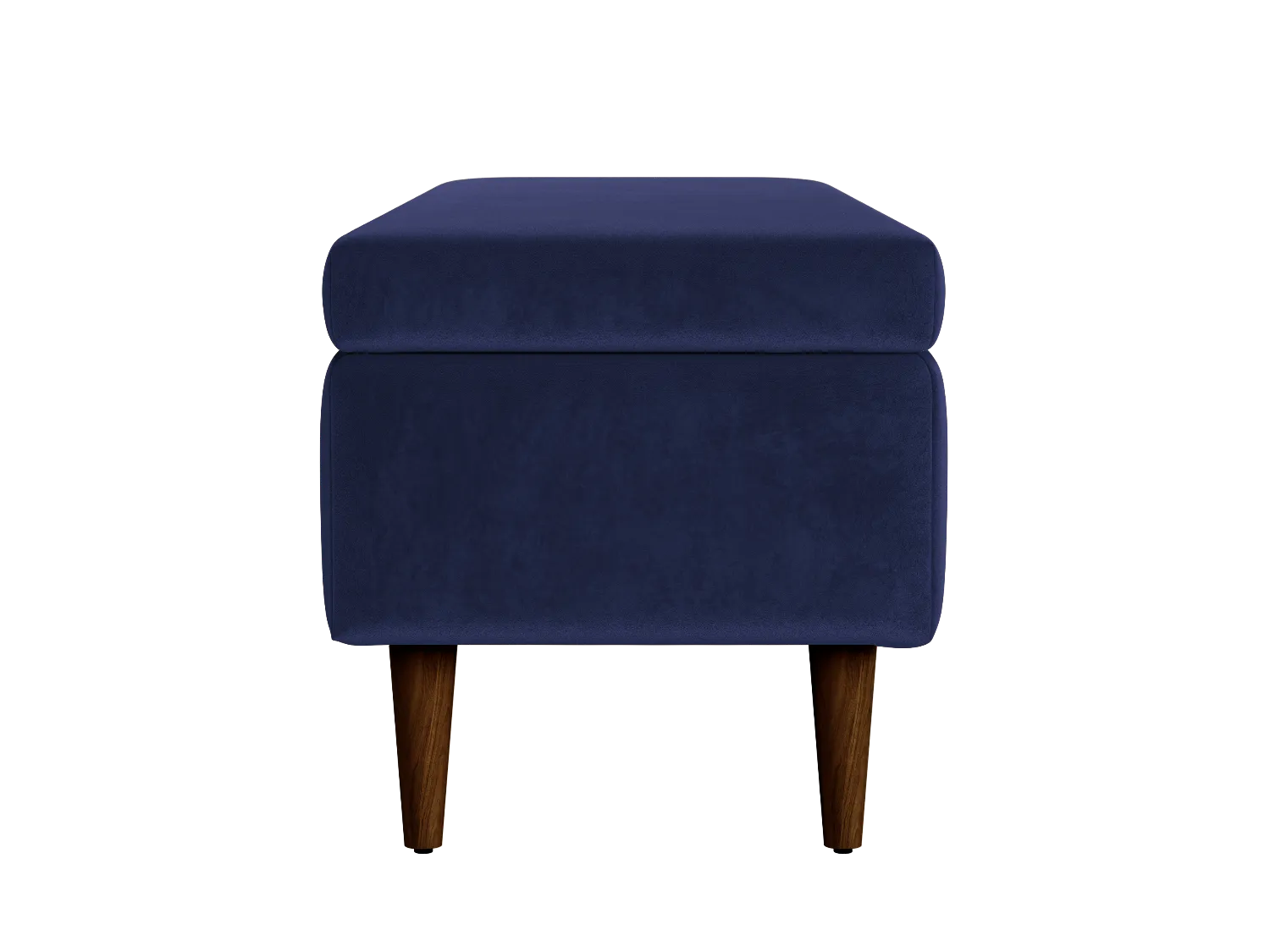 The Essential Storage Bench in Recycled Velvet
