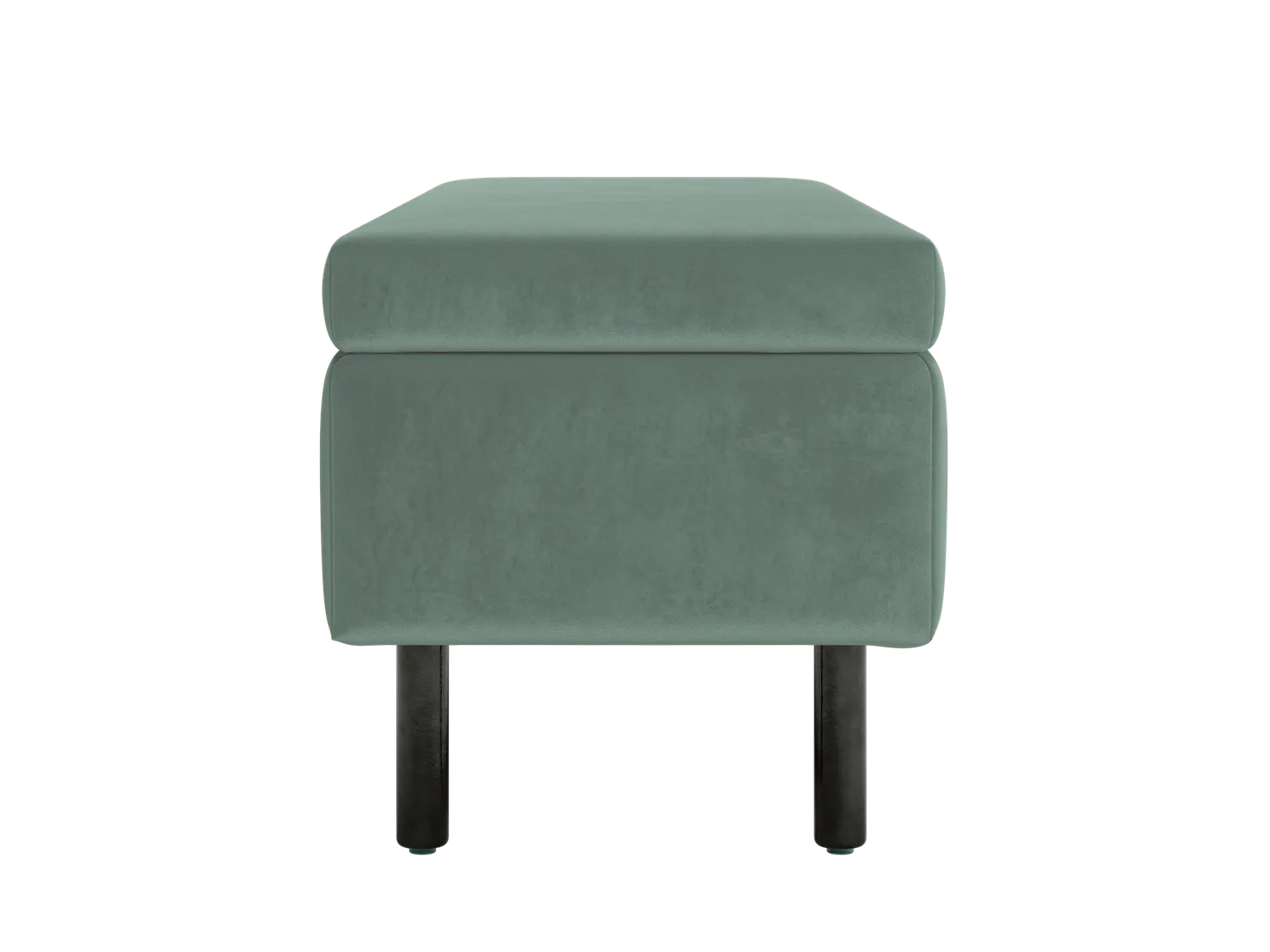 The Essential Storage Bench in Recycled Velvet
