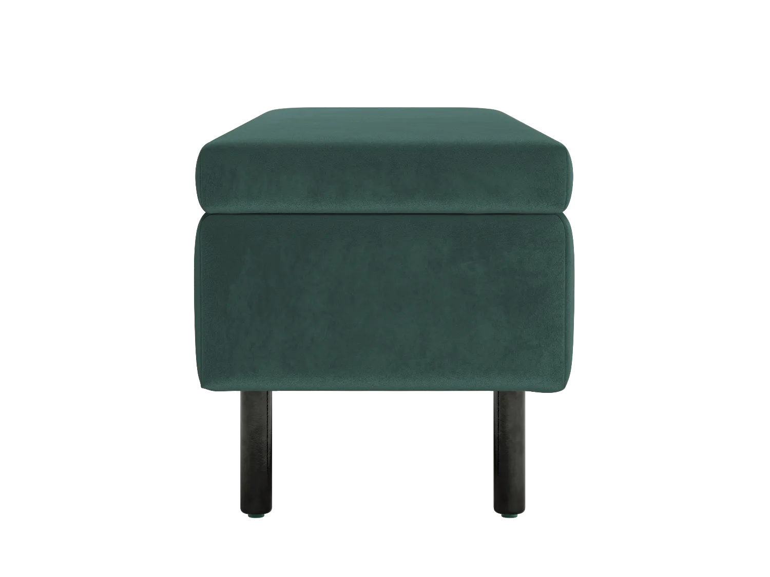 The Essential Storage Bench in Recycled Velvet