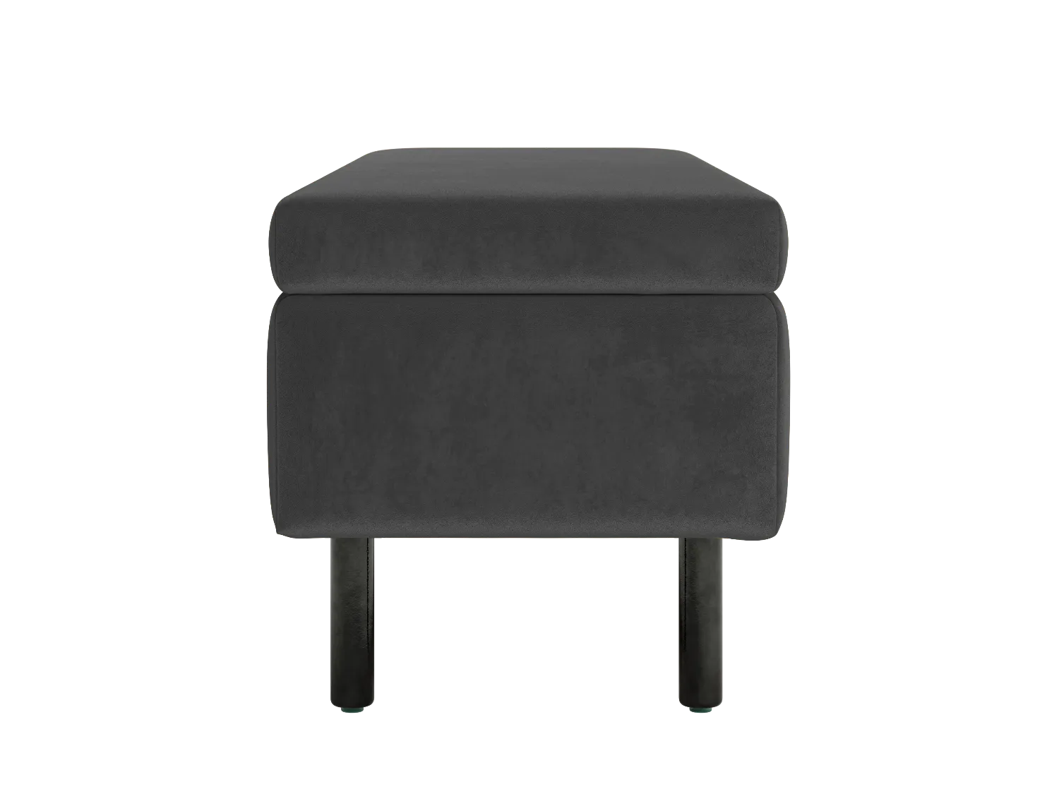 The Essential Storage Bench in Recycled Velvet