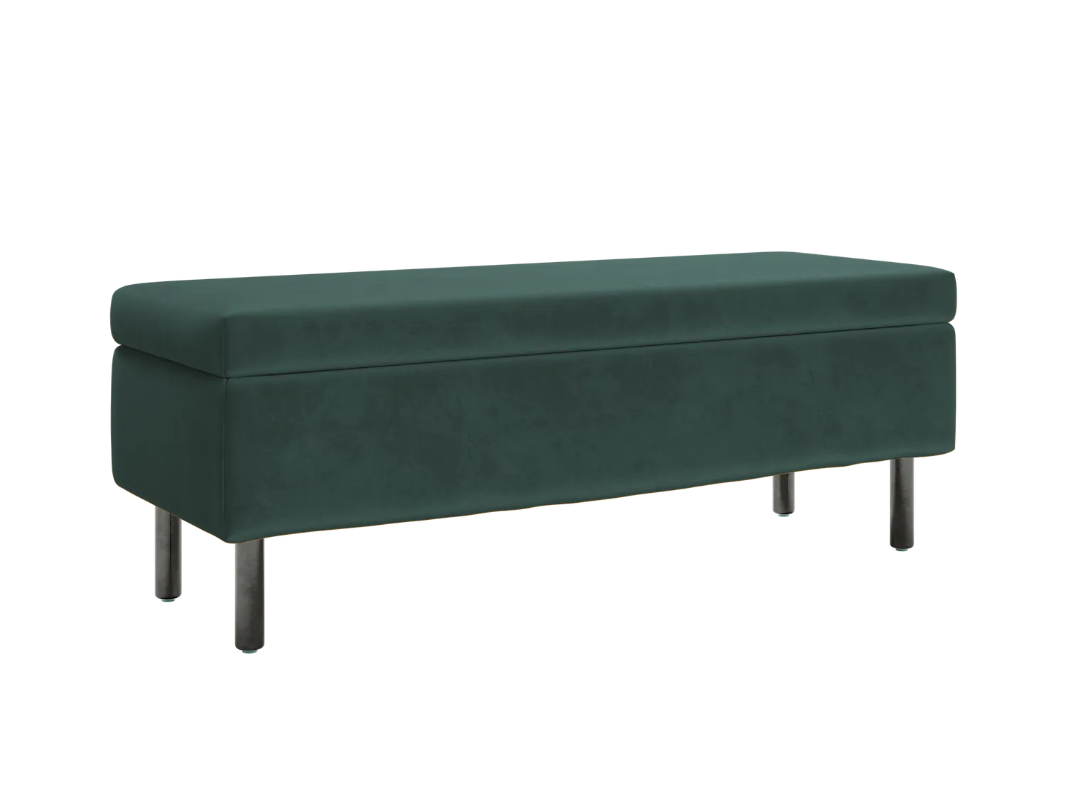 The Essential Storage Bench in Recycled Velvet