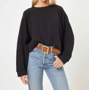 Vincent Pullover Sweatshirt In Black