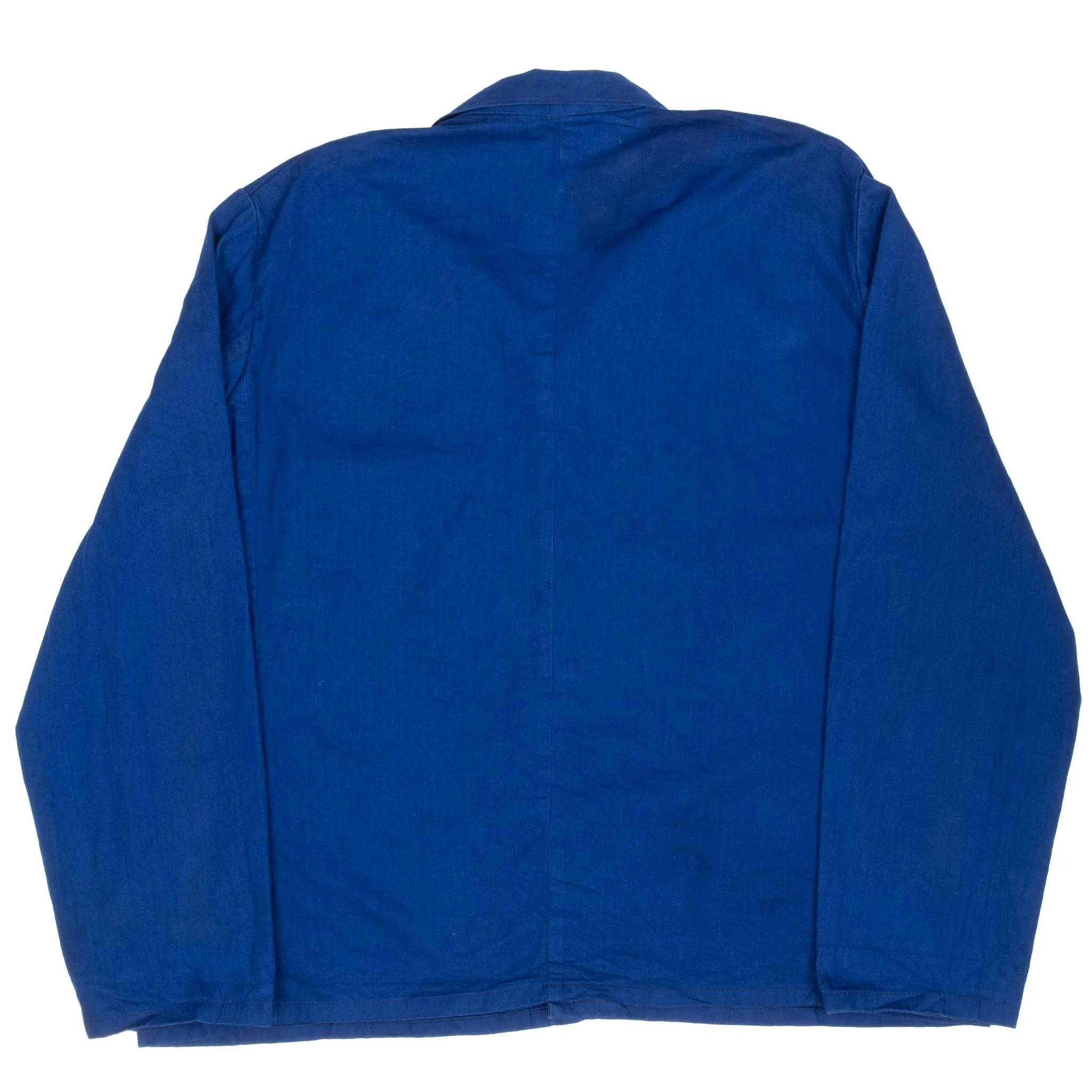 VINTAGE FRENCH WORKWEAR TWILL HERRINGBONE SORGLOS JACKET 1970S 2XL